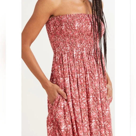 Roan + Ryan Tatum Strapless Dress Size Small NWOT - Picture 3 of 6